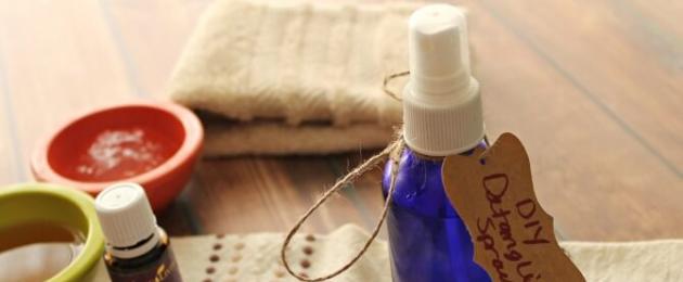 Лечебные домашние спреи для здоровых волос. Как приготовить домашний спрей для укрепления волос? Самый простой рецепт