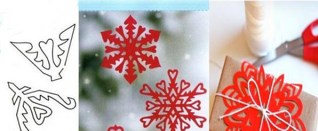 Снежинка своими руками к новому году из салфеток и из фольги. Как сделать снежинки из бумаги своими руками на новый год Как сделать красивую снежинку из фольги