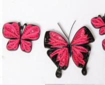 Вытынанки бабочки и птичек: шаблоны на окна