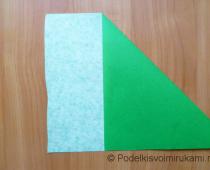 Urob si sám origami strom vyrobený z papiera Origami strom jednoduchý diagram