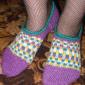 Háčkované pletené pantofle: vzory s popisy