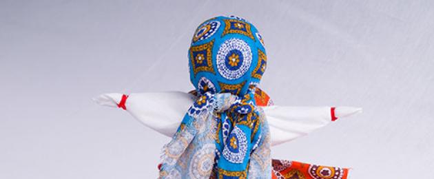 Šarm lutke od Ruslane.  Slavenski amajlije od tkanine: njihovo značenje i kako ih napraviti vlastitim rukama Opis šarm lutke s velikim grudima