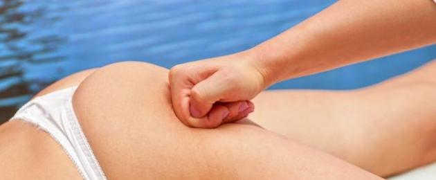 Jak provádět ruční anticelulitidovou masáž.  Anticelulitidová masáž Anticelulitidní masáž má nějaký přínos?