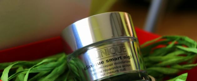 Dnevna krema za mešano kožo, nagnjeno k izsušenosti - Clinique Smart Custom-Repair Moisturizer SPF15.  Nega mešane kože Recept za domači piling