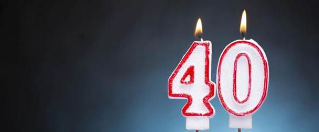 Slaví ženy 40 let?  Může nebo nemůže oslavit 40. narozeniny ženy?