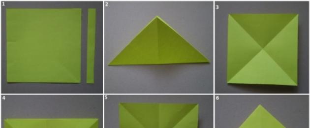 Master class o tom, jak vyrobit modulární origami koš.  Jednoduchý origami koš Jak vyrobit origami koš z papíru