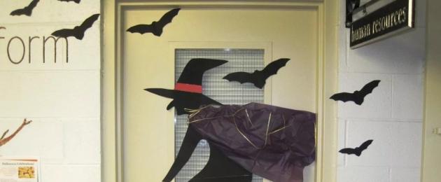 DIY halloweenske dekorácie.  Pripravovať sa!  Ako vyrobiť halloweensku dekoráciu - korkový netopier