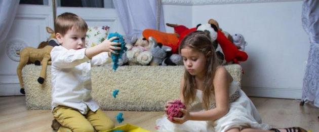 Kinetický piesok - edukačná hračka pre deti