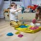 Pasir kinetik - mainan edukatif untuk anak-anak