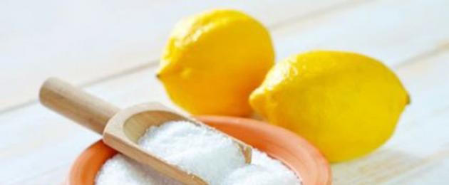 Recetë e saktë e sheqerit me acid citrik.  Përgatitja e pastës për sheqerosje