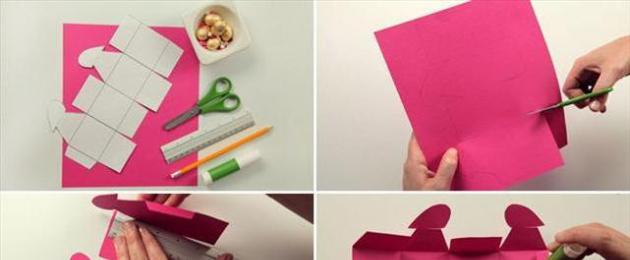 Dāvanu kastīti izgatavojam ar savām rokām.  Kā iesaiņot dāvanu papīrā: profesionāļu noslēpumi