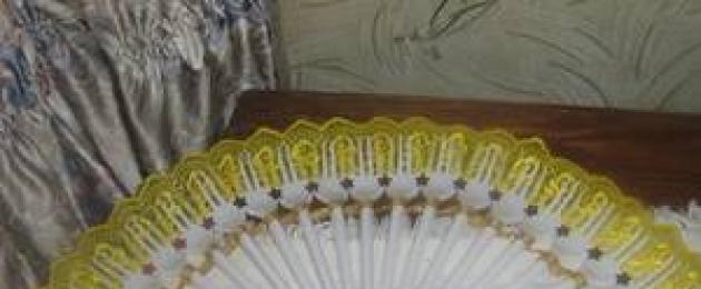 Papírové ventilátory pro dekoraci vlastníma rukama.  Papírové kruhové vějíře na ozdobu
