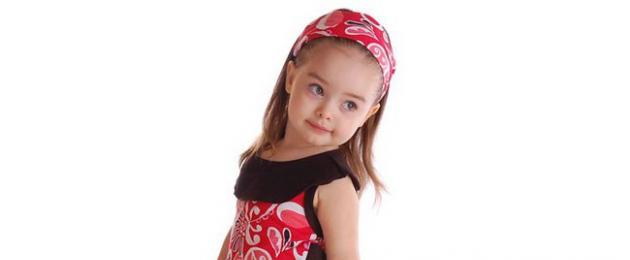Bērnu apģērbu izmēri pēc vecuma.  Bērnu apģērbu izmēri Krievijā 36 kādam augumam