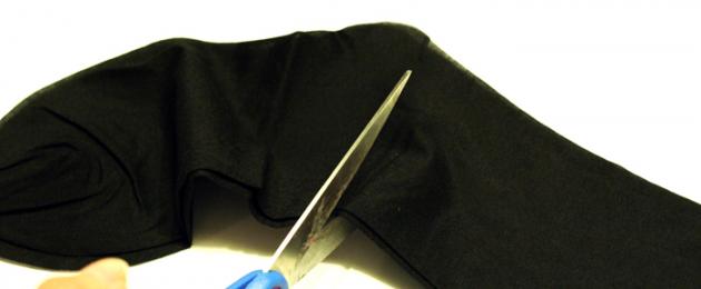 Výroba kapronových punčochových kalhot.  Co lze udělat ze starých punčochových kalhot: řemeslné nápady