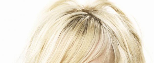 Blondování - co to je.  Blond vlasů: fotografie před a po, recenze